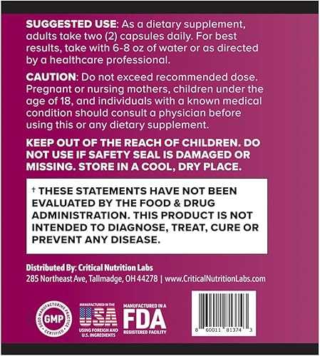 Miniatura 3 de Suplemento de apoyo nervioso Nerve Armor - Guisante, corydalis, gotu kola, ALA y benfotiamina para la salud nerviosa, comodidad y movilidad, sin