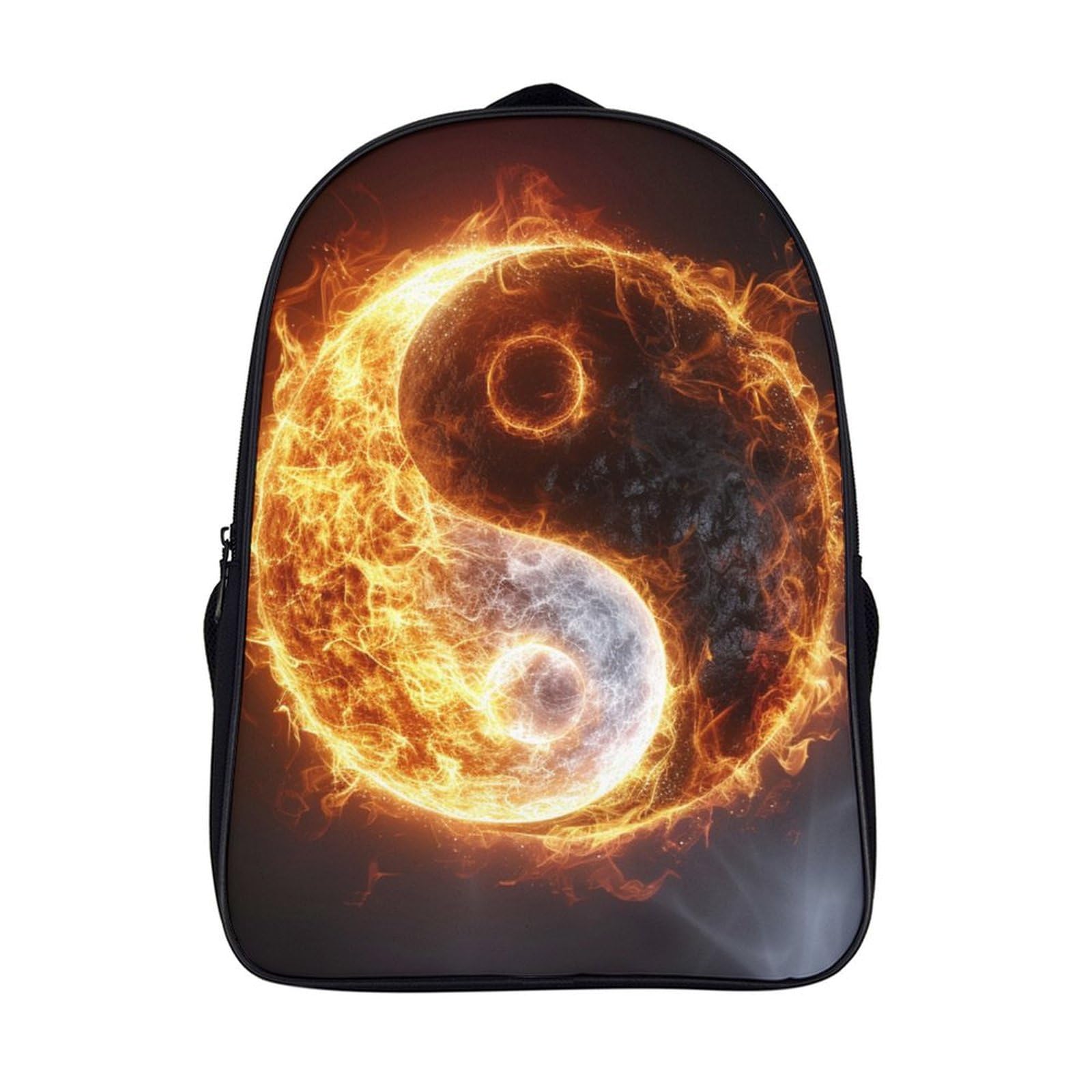 Sac à dos enfant léger 40x28x16cm Yin Yang contre le mal de dos scolaire - 7