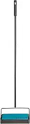 Vassoura mágica compacta para carpete e piso Bissell 2484A, azul-petróleo