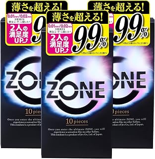 放心的隐私配送 ZONE 10个装×3盒 避孕套