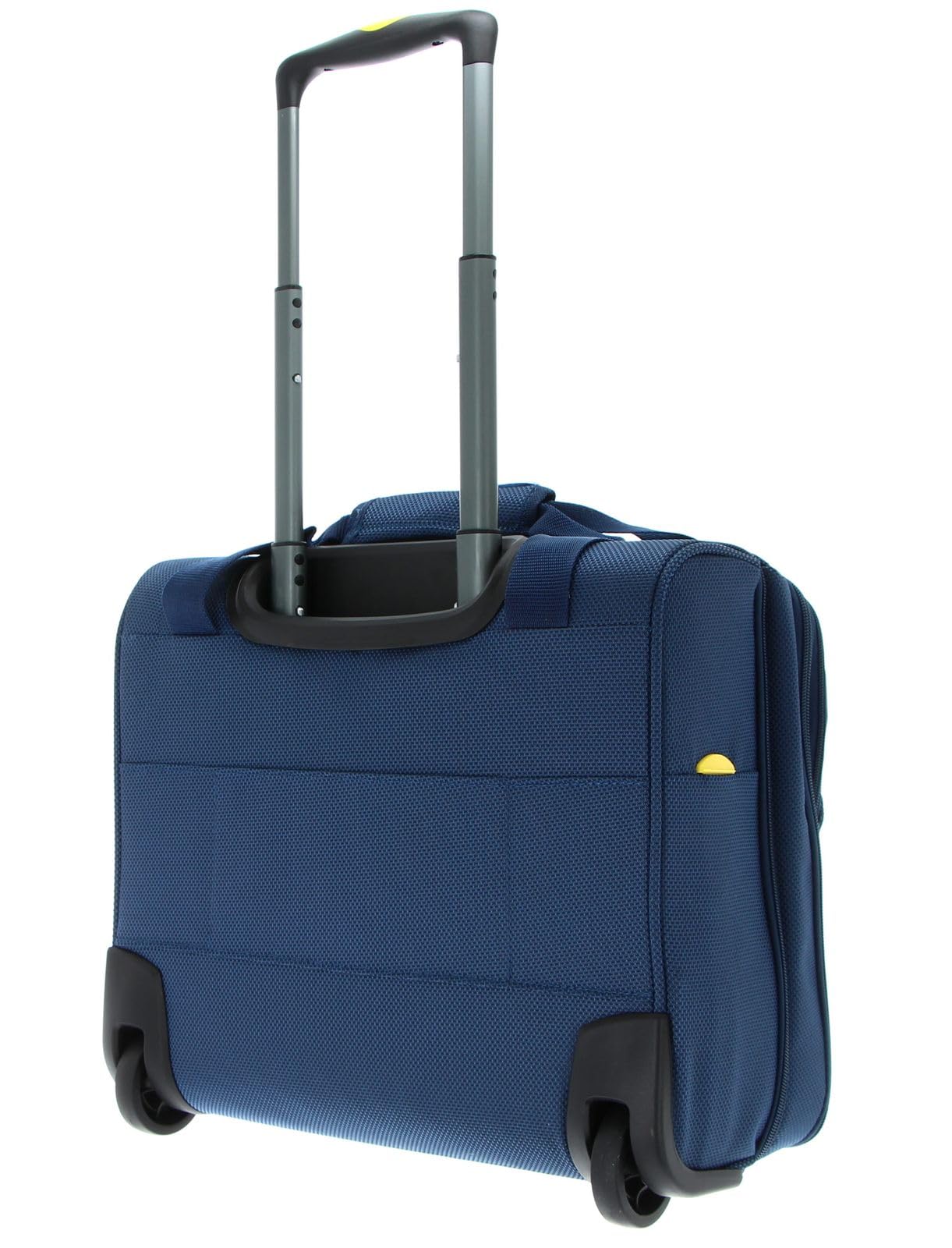 Mandarina Duck Zephyr Rolling Tote, Blu (dress blue), 41 cm x 21 cm x 36 cm, Comoda borsa pilot a due ruote
