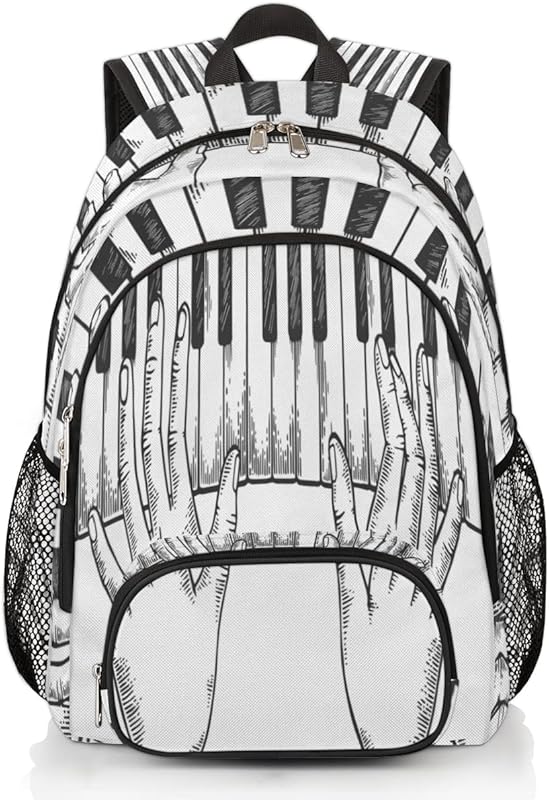 Mochila para meninas escolares, meninos, teclas de piano de mãos, mochila escolar, faculdade, mochila de viagem, mochila clássica, mochila fofa para livros com alça no peito, Multi, Mochilas de Viagem em oferta na Shopee Mochila para meninas escolares, meninos, teclas de piano de mãos, mochila escolar, faculdade, mochila de viagem, mochila clássica, mochila fofa para livros com alça no peito, Multi, Mochilas de Viagem em oferta na Shopee