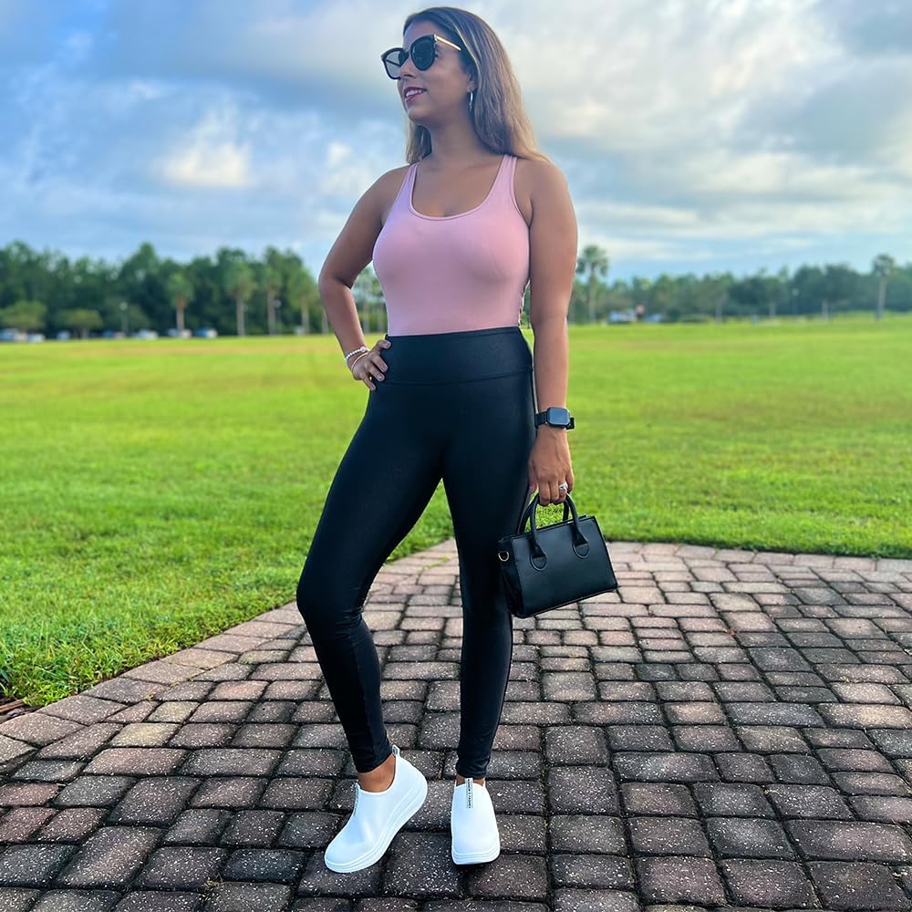 Oude Platform Loafers for Women Comfortable | Womens Slip On Sneakers Lightweight | Women's Walking Shoes Work Long Hours | Thick Rocking Bottom - Image 2