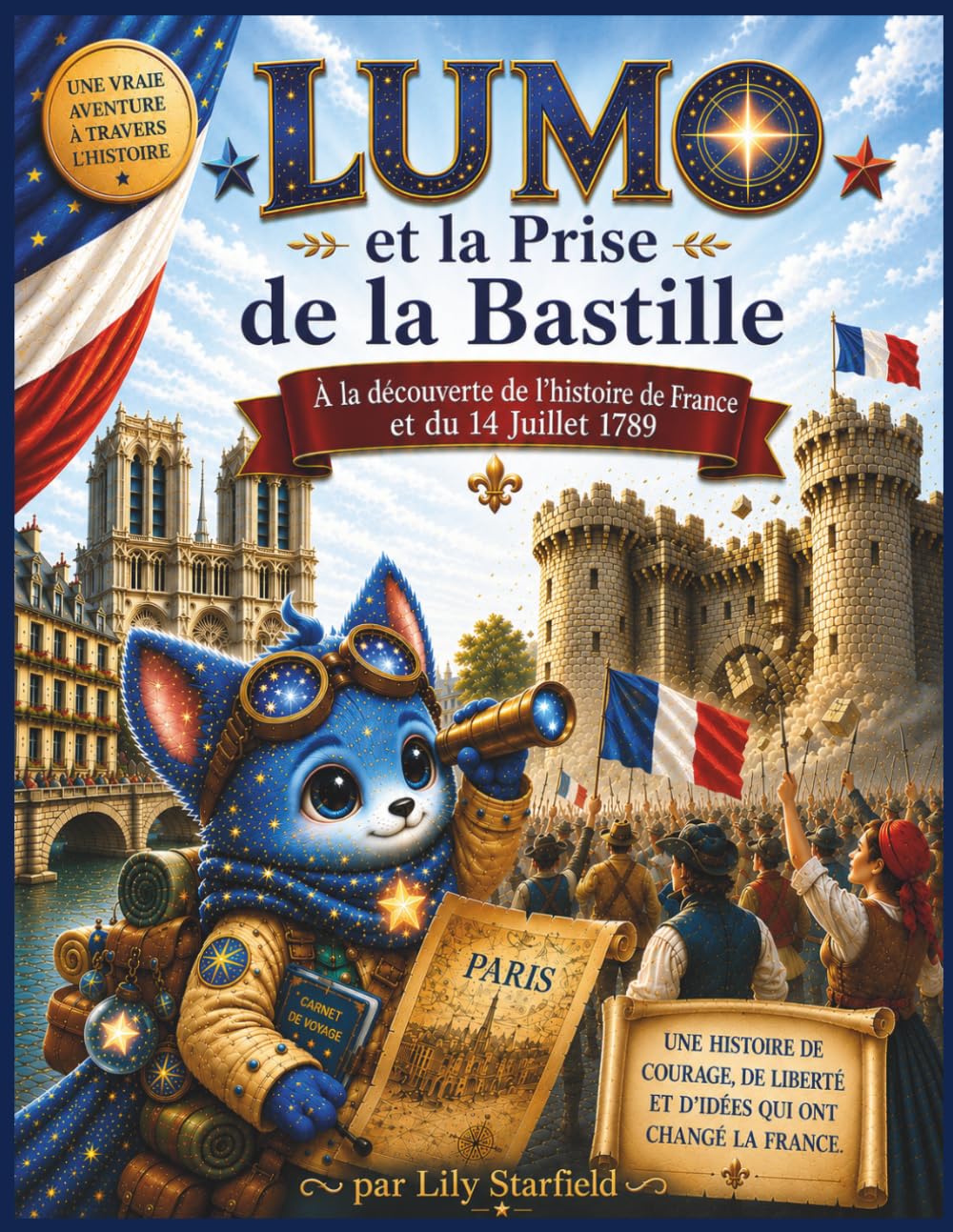 Lumo et la prise de La Bastille: A la découverte de l histoire de France et du 14 Juillet 1789 (Little Travelers Society - Edition Française)