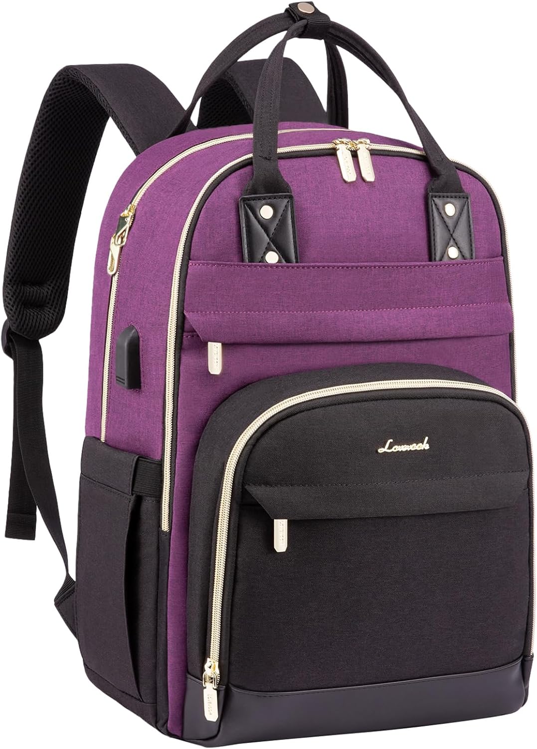 LOVEVOOK Backpack for Women, Fits 15.6 Inch Laptop Bag, Fashion Travel Work Anti