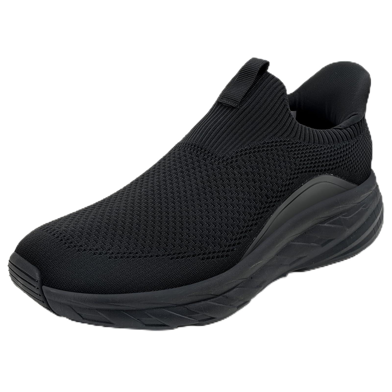 Sosenfer Baskets Slip-on pour Homme sans Lacets, Chaussures de Sport, Chaussures de Course, légères, Respirantes et antidérapantes pour Le Sport, Les Loisirs, Le Fitness, Le Jogging et la Marche