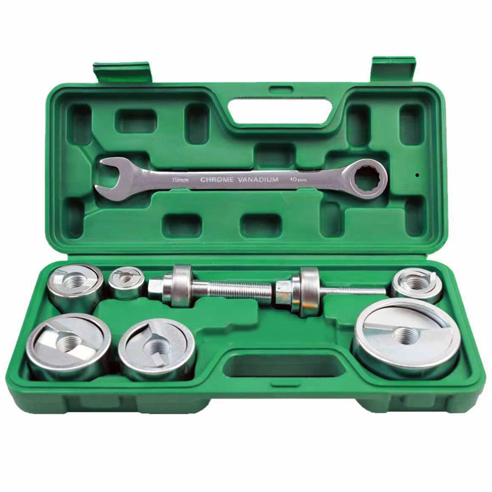 Ratchet Lochstanzen-Treiber-Set, 1/2 Bis 2 Zoll Matrizen
