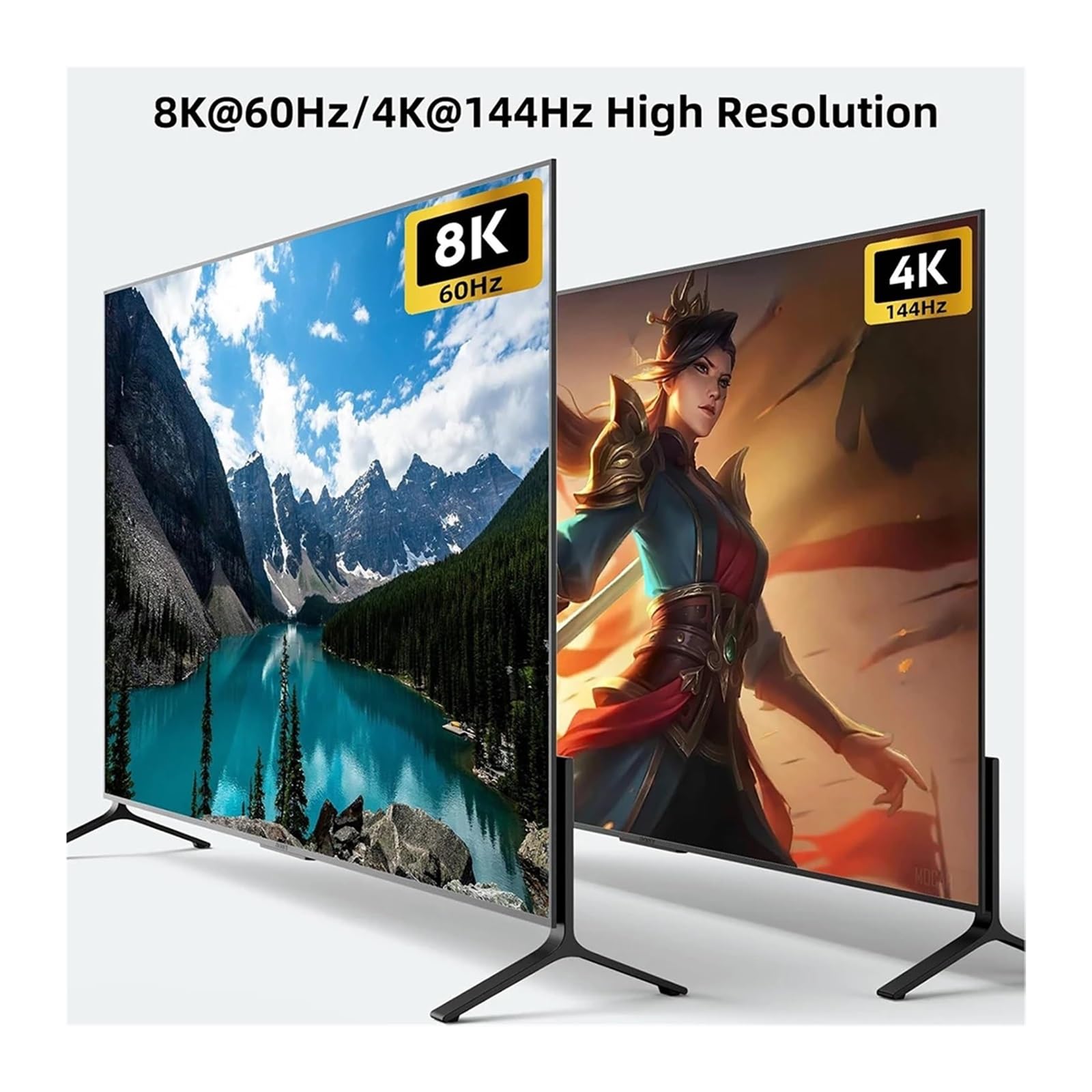 Przełącznik Wideo, Przełącznik KVM z dwoma monitorami, 2 porty, 8K@60Hz, 4K@144Hz, zgodny z i DP, przełącznik USB 3.0, rozszerzony wyświetlacz, 2 monitory, 2 komputery