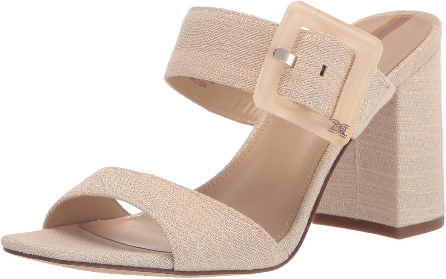 Sam Edelman Women's Dalton Heeled Sandal, Sand, 6.5