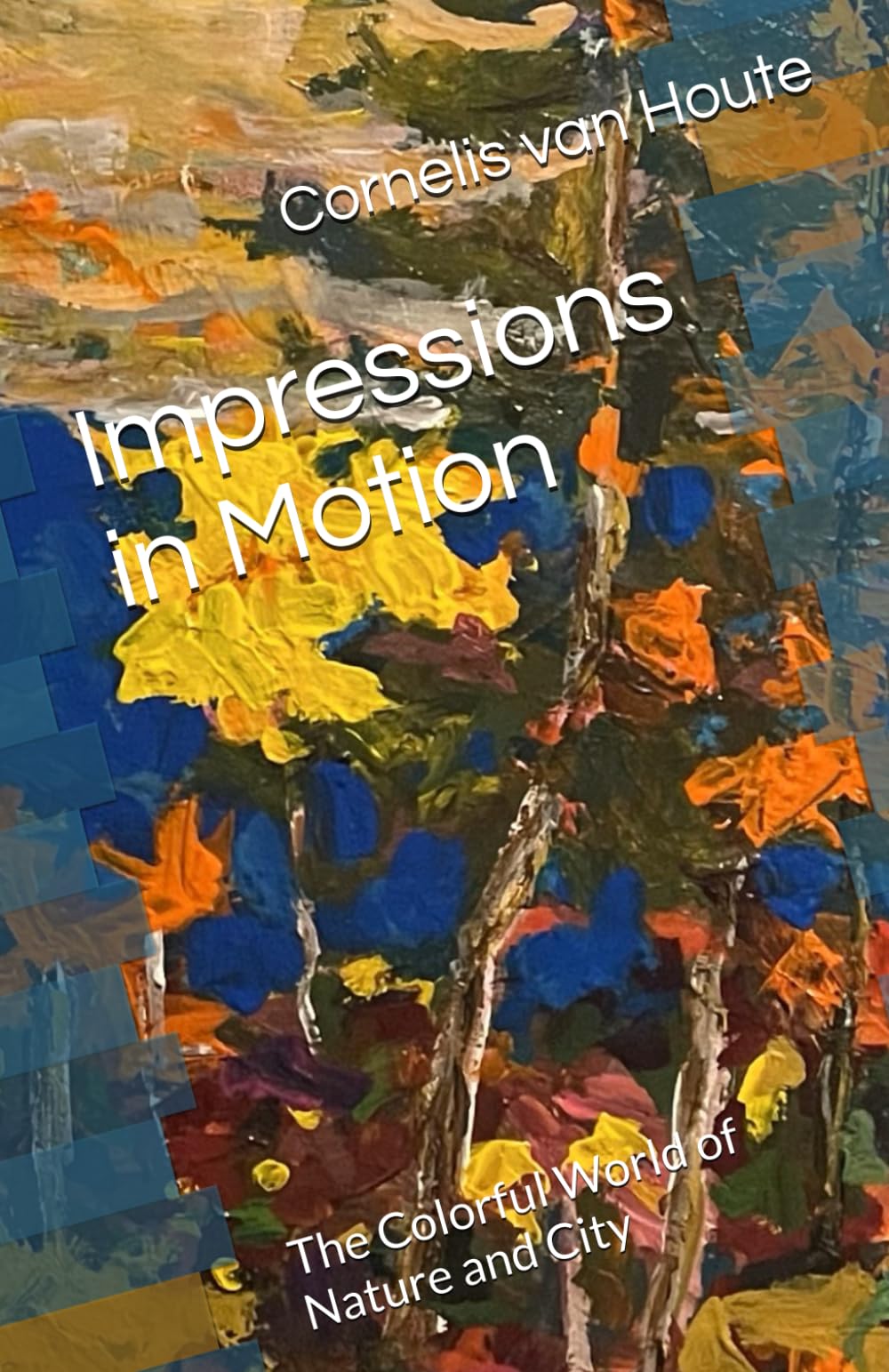 Tableau moderne impressions en motion pour decoration de salon