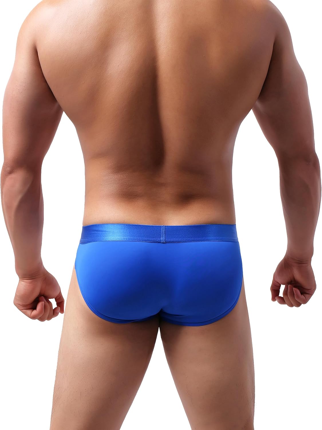 iKingsky Men's Sporty Pocuh Briefs Underwear Low Rise Bulge Under Panties - Image 2