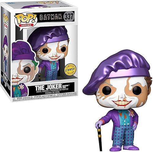 Miniatura 2 de POP DC Heroes: Batman 80th – Joker (1989) Edition Chase Funko Pop! Figura de vinilo (incluye funda protectora compatible con caja Pop Box)