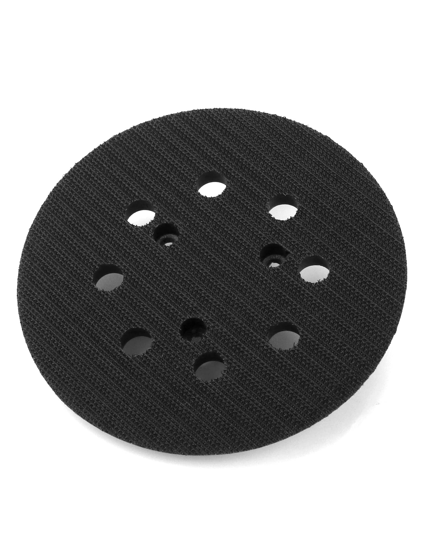 QWORK Platorello Per Smerigliatrice A 8 Fori Da 125mm, Platorello Con Gancio E Passante, Compatibile Con Makita BO5030 BO5031 BO8041 BO5041