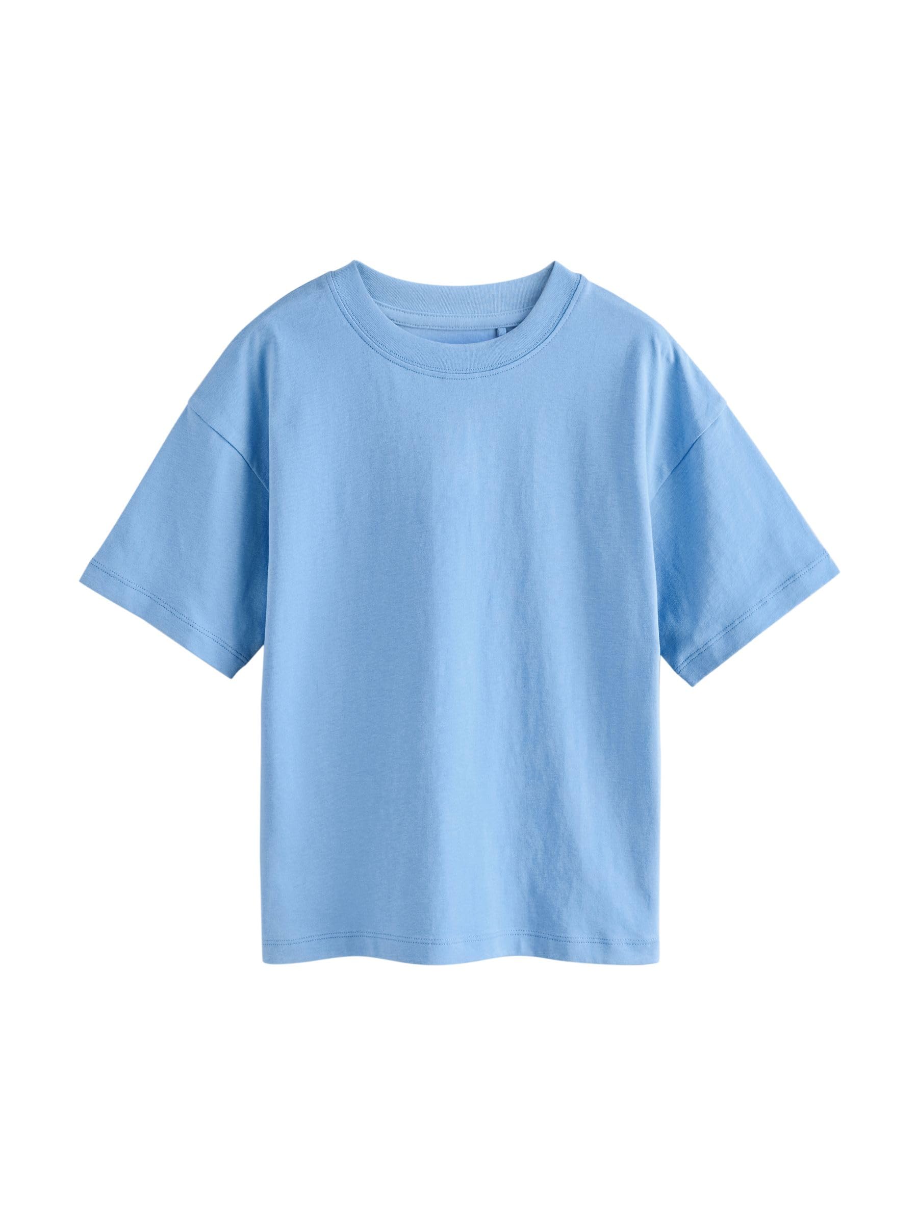 NEXT Ragazzo Confezione da 4 t-Shirt comode a Maniche Corte | Bambino, Pull On, 100% cotone, Lavabile in lavatrice