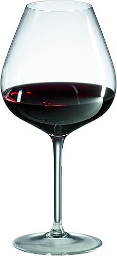 Miniatura 4 de Diseñado y fabricado en Europa, juego de 4 copas de vino grandes de 22 onzas, tallo largo, aptas para lavavajillas, borde transparente, 100% sin