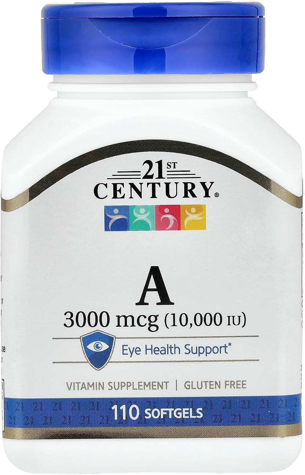 21st Century A 10, 000 I.U. Softgels, 110 Count