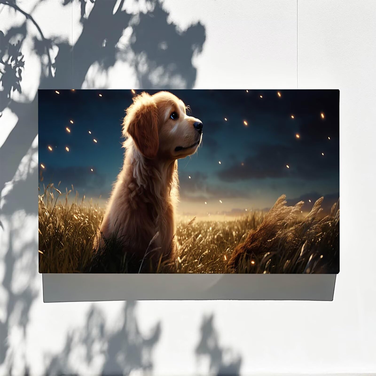 Pintar por Numeros Adultos Perro, Pintar por Numeros Niños Kit Manualidades Adultos Planta Cuadros para Pintar por Numeros Pintura Acrílico, Cuadros Decorativos Regalos Para Mujer 80X160cm 7w-W-R