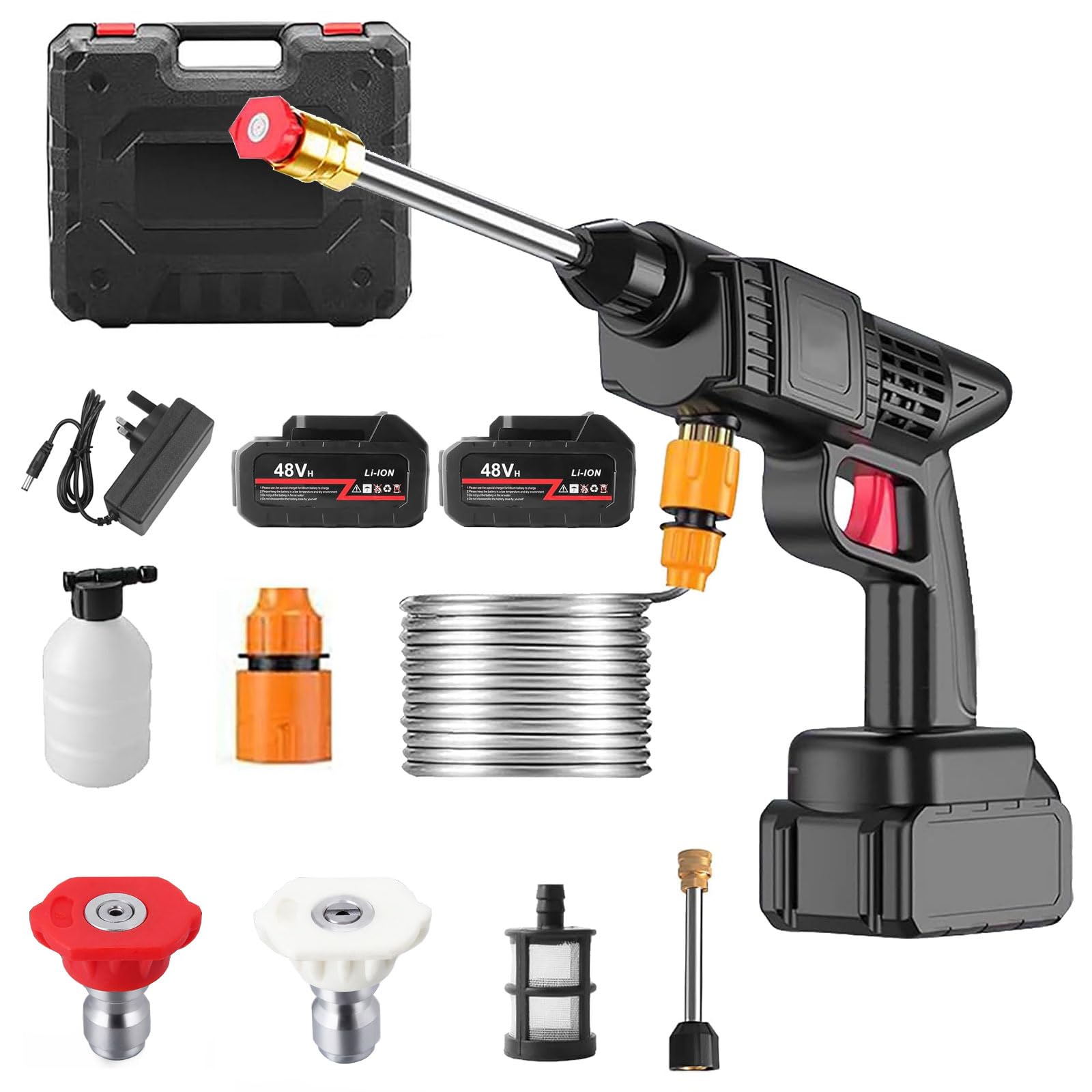 Wireless High-pressure Water Gun Household Portable