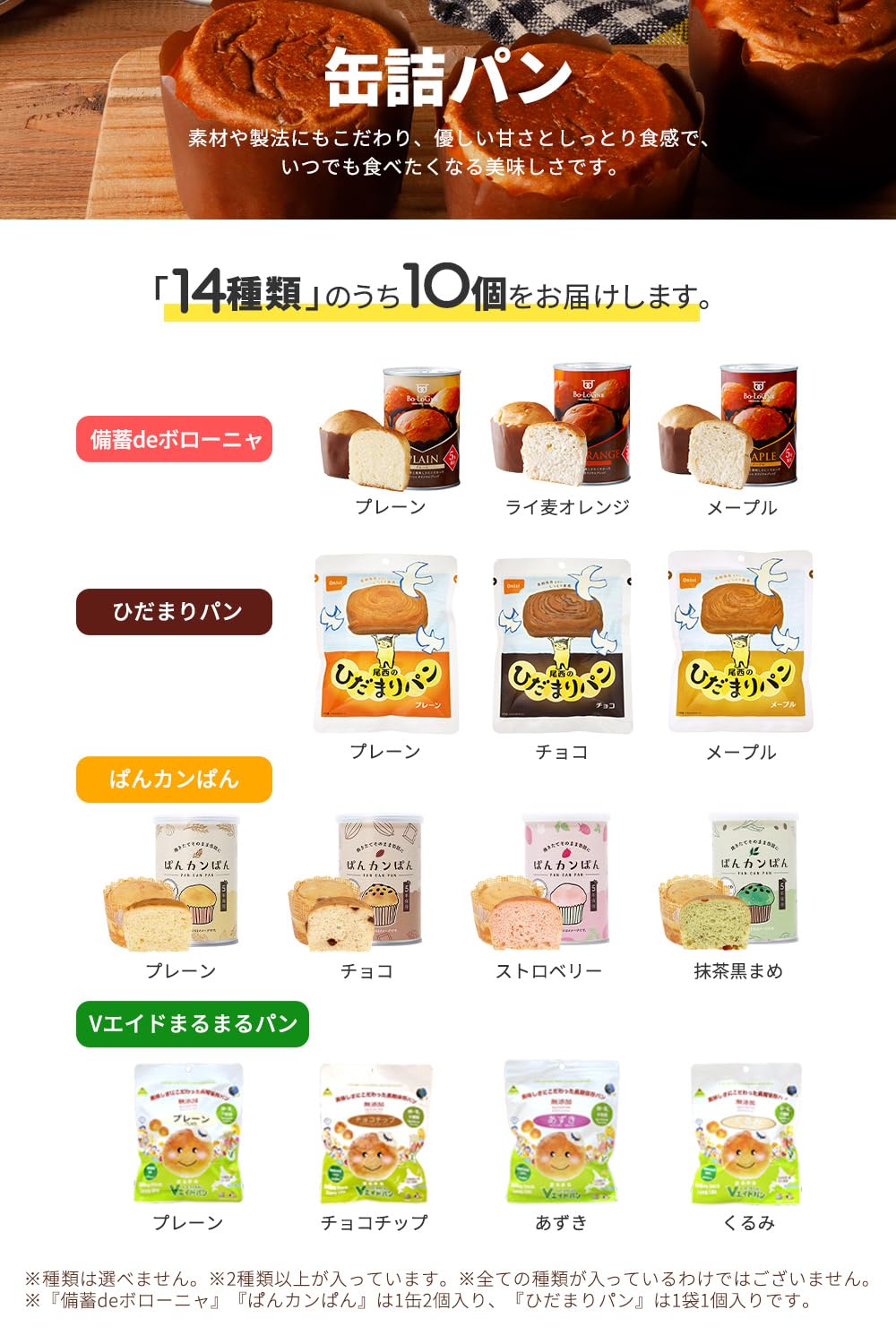 Amazon.co.jp: 非常食セット パン と ごはん 1週間 21食【ON】 [朝・昼