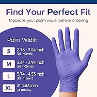 Vista 6 de Medical Soft Max™ Nitrile Disposable Gloves, 100 Ct Latex-Free Powder-Free Food Safe Cooking Cleaning Lab Exam Glove
