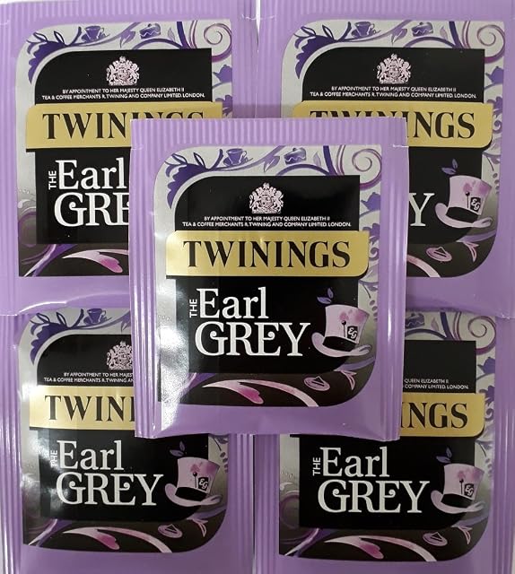 25 x Twinings Earl Grey Tea ~ Individually Enveloped & Tagged