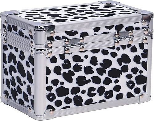 Miniatura 6 de Vaultz Portatarjetas de índice con bloqueo organizador de tarjetas flash para recetas contraseñas o estudios con capacidad para 450 tarjetas de