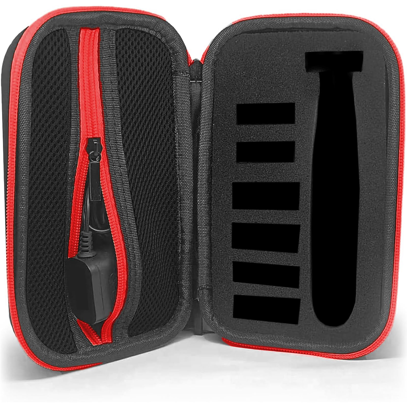 LinMei Hard Case Compatible with One Blade Trimmer, Travel Organizer Carrying Box for QP2520, QP2530, QP2620, QP2630 Face & Body Electric Trimmer