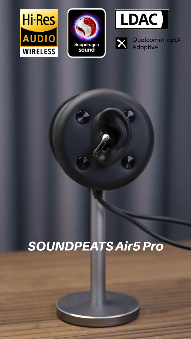 【新品】SOUNDPEATS Air5 Pro SOUNDPEATS Air5 ワイヤレスイヤホン インナーイヤー型