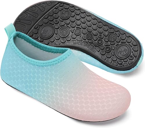 Miniatura 2 de Joinfree - Zapatos acuáticos de natación para niños y niñas, calcetines acuáticos de secado rápido, zapatos con sensación de pies descalzos para