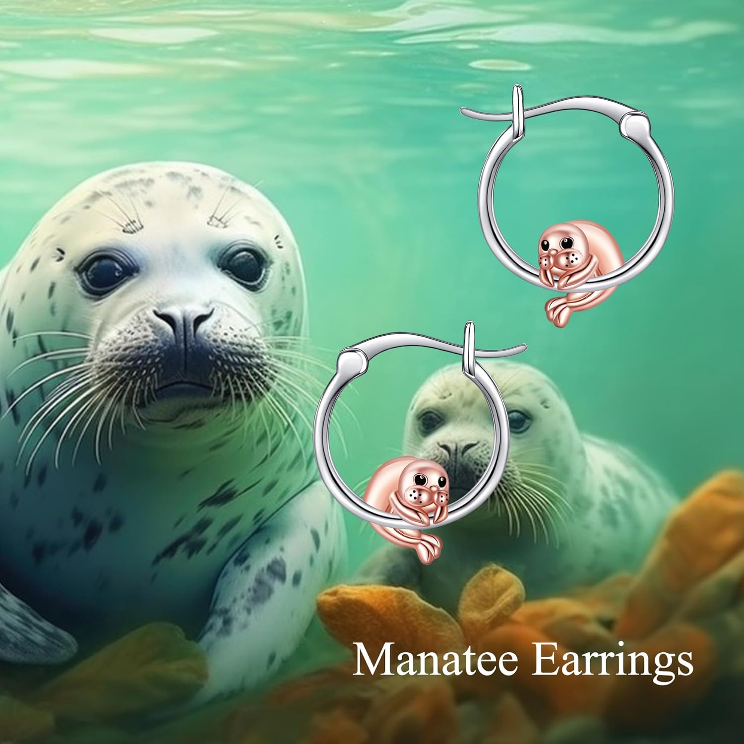 Guinea Pig/Giraffe/Wolf/Horse/Penguin/Capybara/Chicken/Rhinoceros 925 Sterling Silver Animal Stud Earrings Animal Jewelry Gifts for Women - Image 6