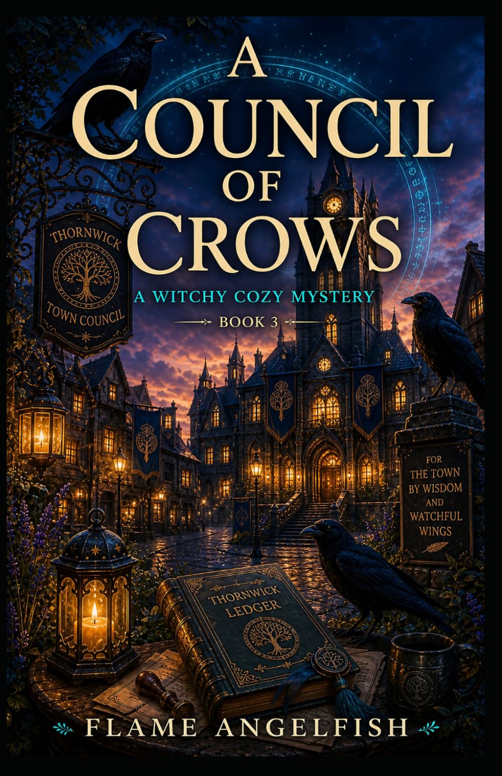 A Council of Crows: A Witchy Cozy Mystery: 3 (The Unbound Chronicles)