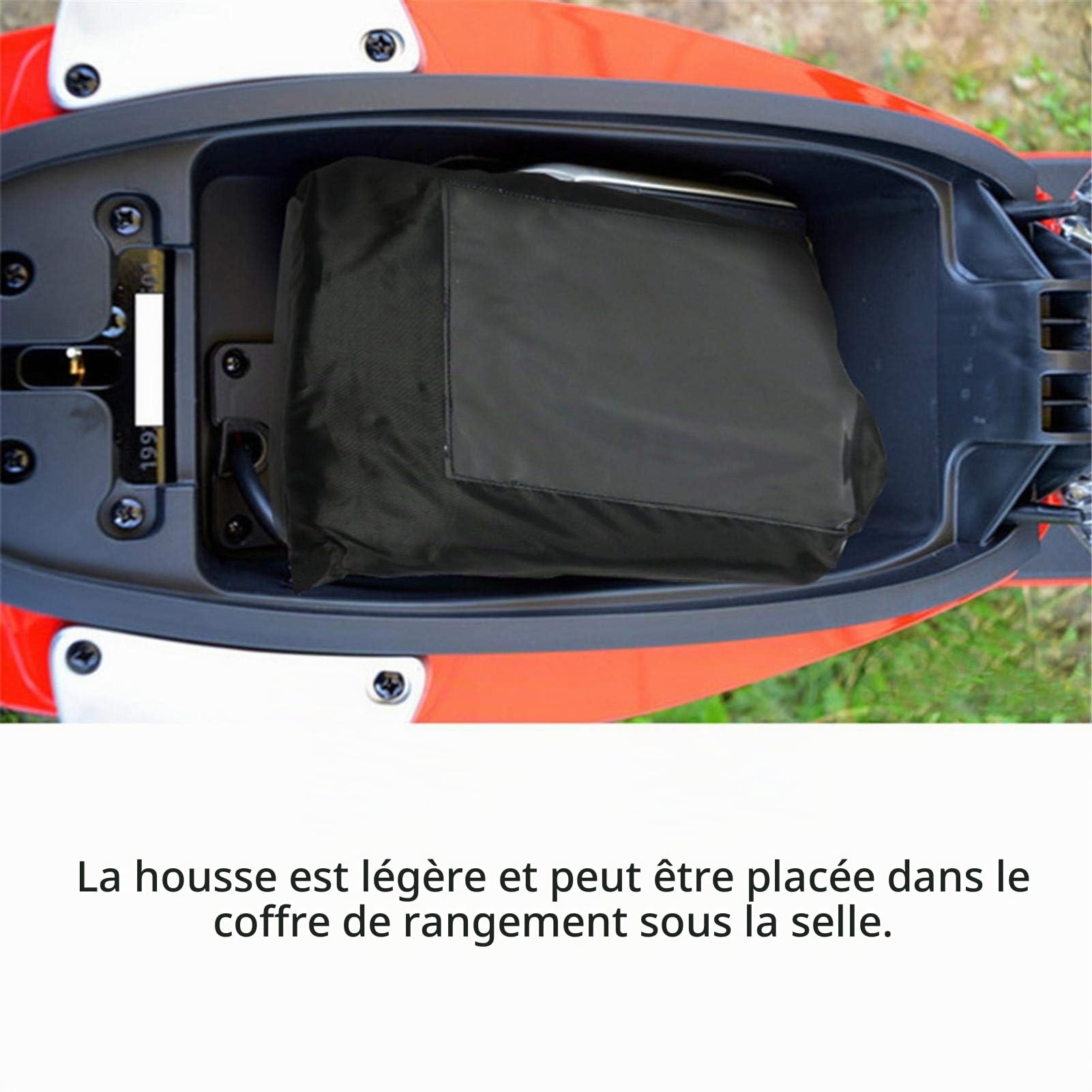 Tablier Genou, Velours imperméable à l'eau Couvre-Jambe Coupe-Vent Pare-Brise Scooter résistant à l'usure Couette Protection Jambe Chauavec Banélastique