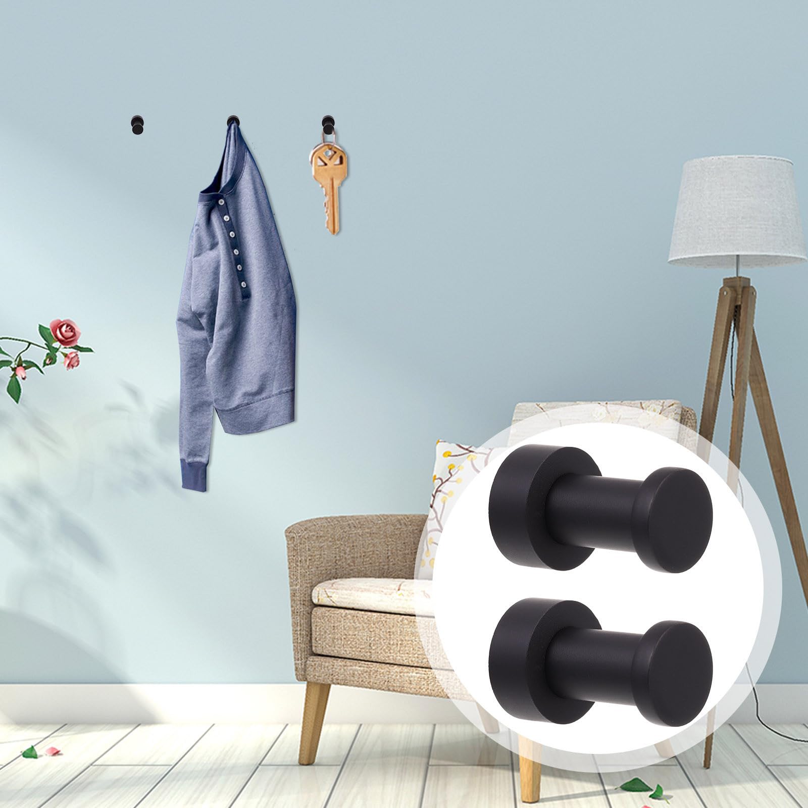 Ciieeo 4 Piezas Gancho Para Toallas De Baño Ganchos De Baño Toalla De Cocina Percheros Perchas Para Toallas Ganchos Para Colgar En La Pared Multifuncional Muro Latón Grúa De Puerta