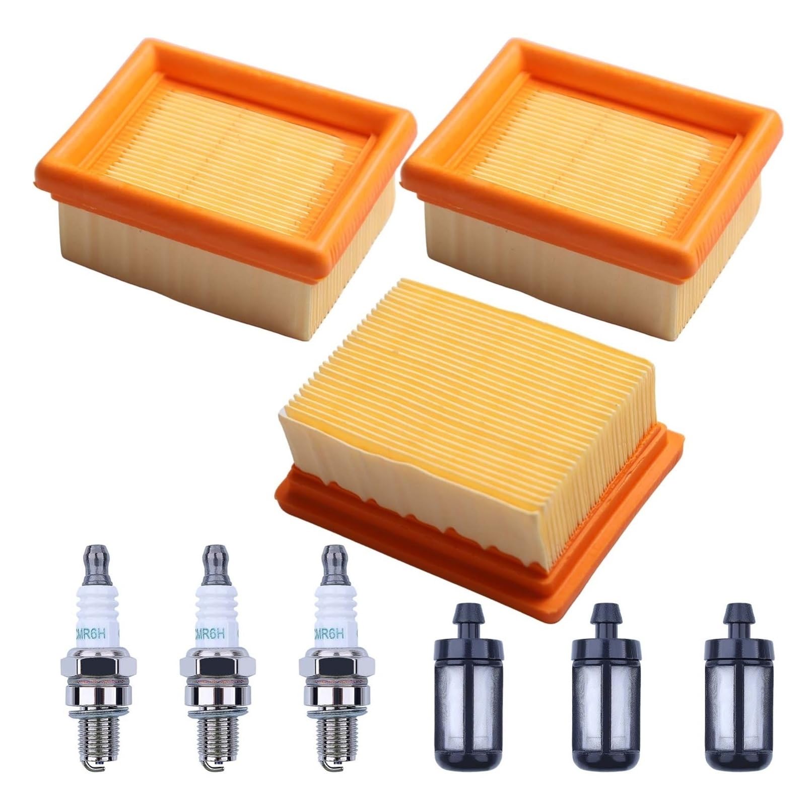 Kit de filtros y bujía para soplador Stihl BR800 BR800C y BR800X Magnum mochila