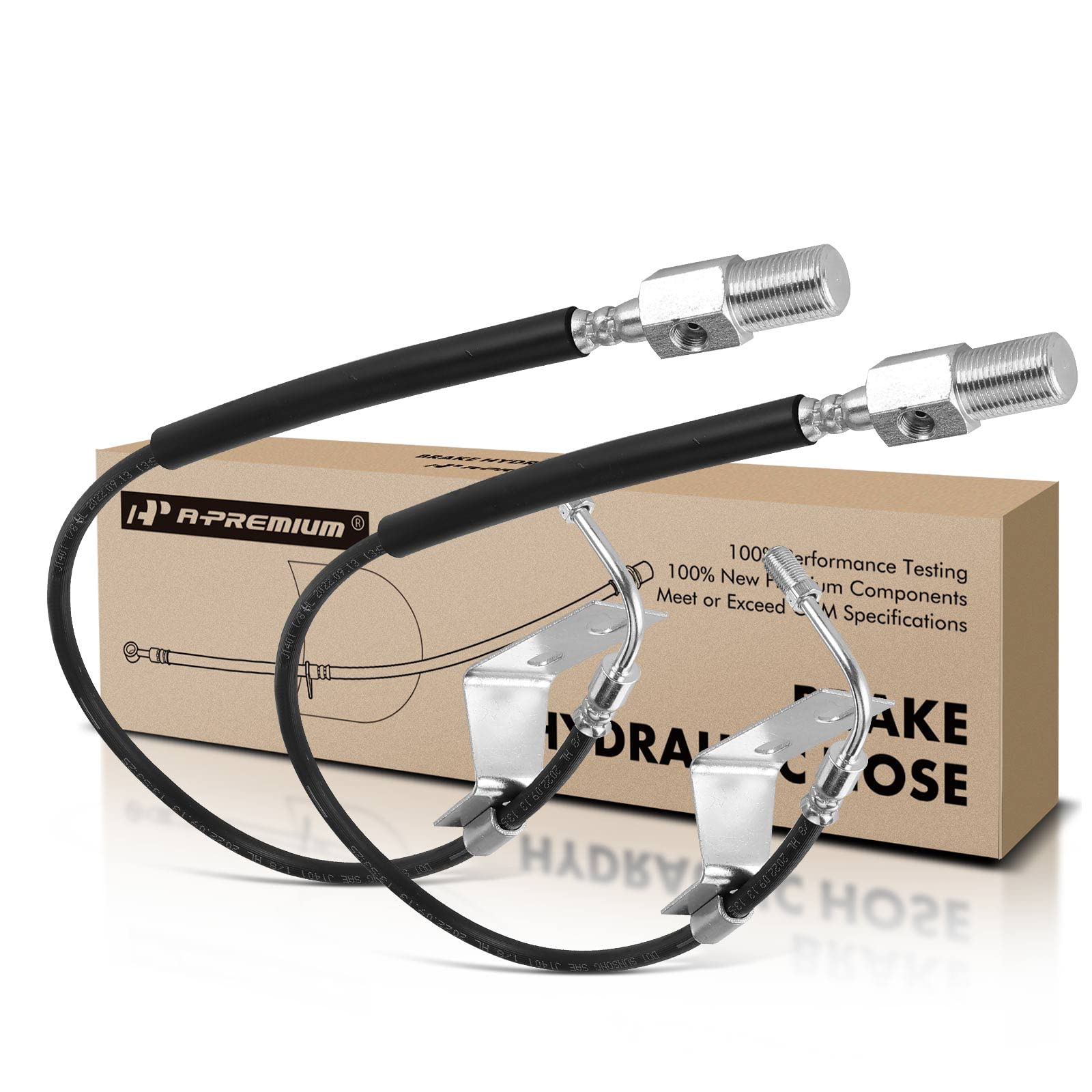 Amazon.com: A-Premium Front Brake Hydraulic Hose Compatible with