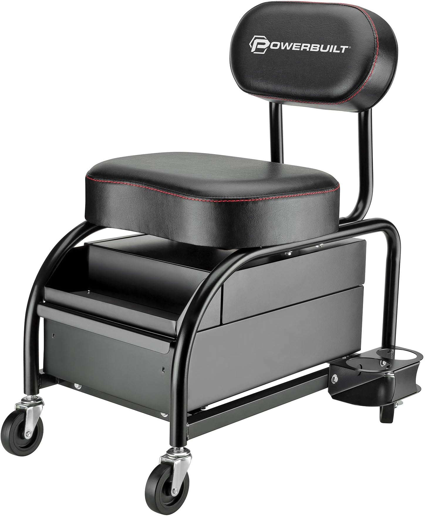 Powerbuilt Heavy Duty Roller Mechanics Seat and Brake Stool