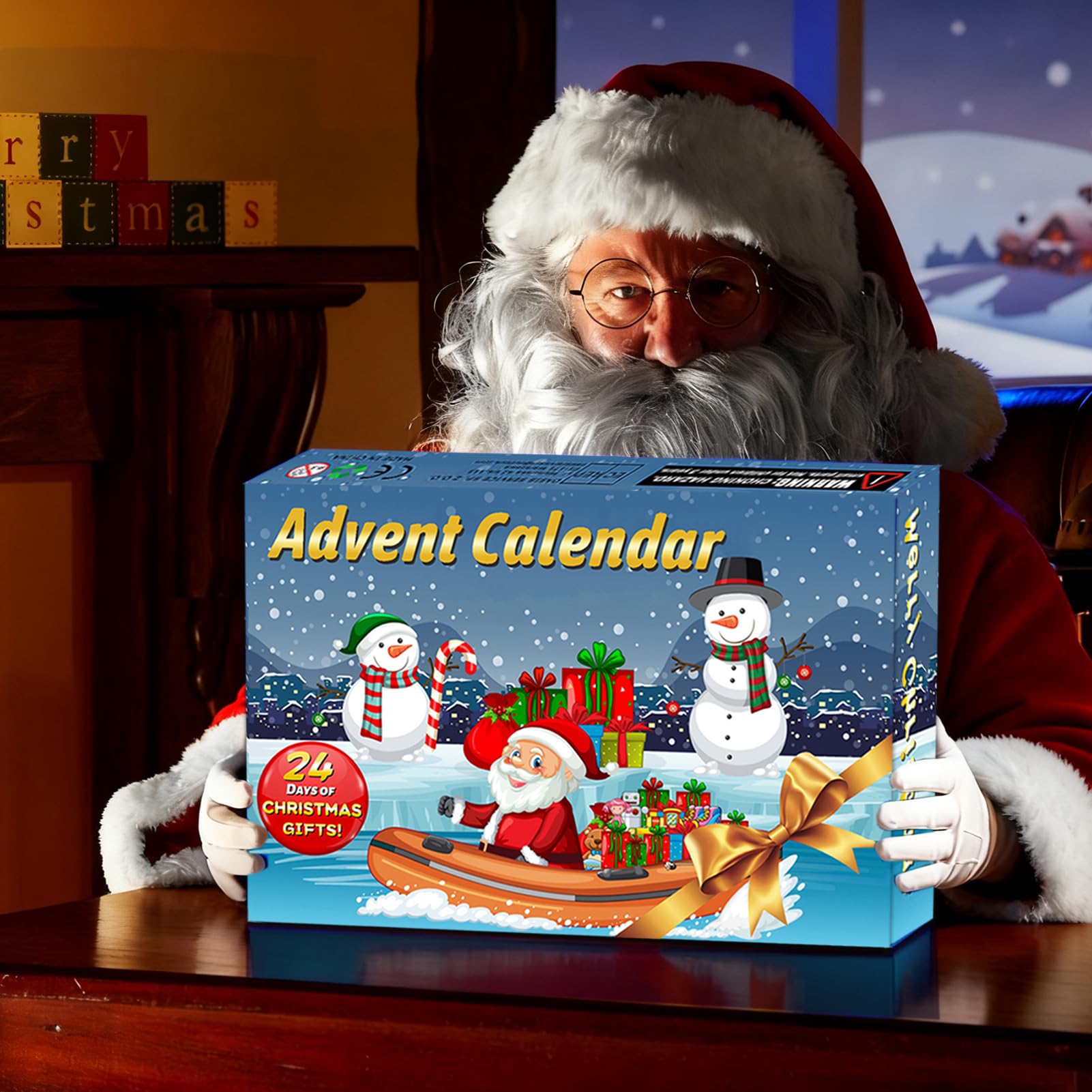 Calendario dell'Avvento Hero,Calendario dell'Avvento 2025 a Tema Eroi con 24 Personaggi Collezionabili,Idea Regalo per Natale