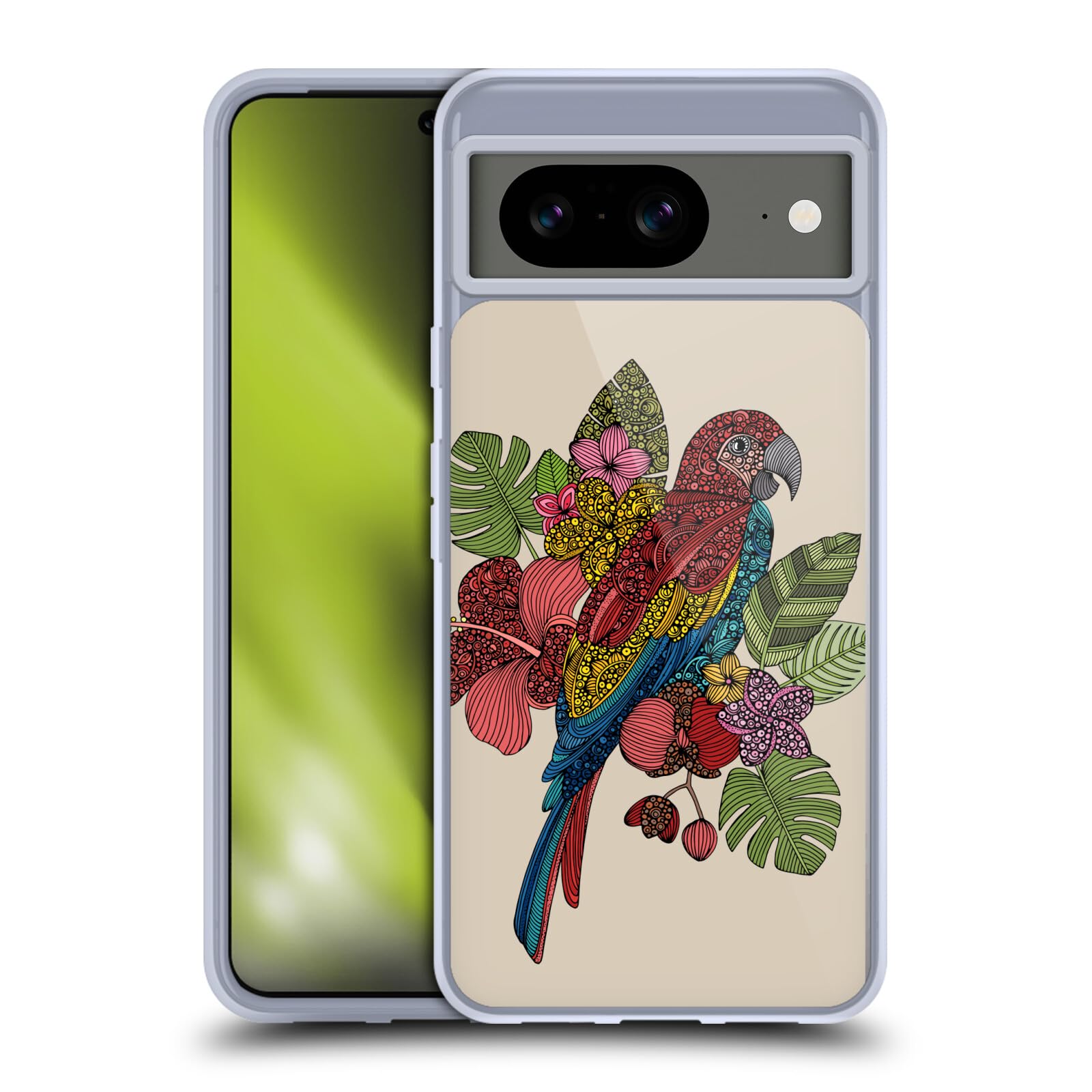 Funda de Gel Google Pixel 8 Anticaídas Militar Evita Roturas Valentina Loro 7