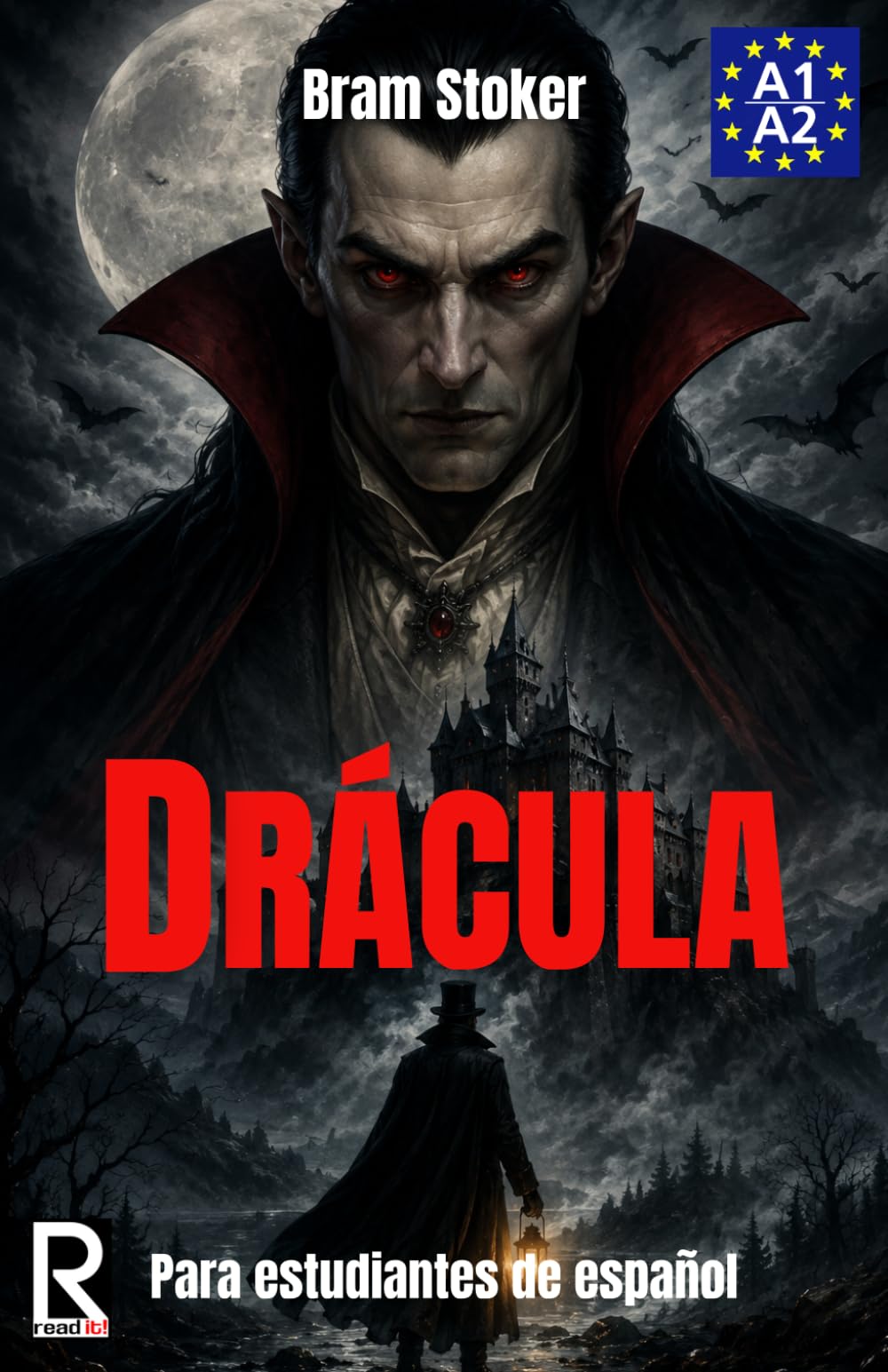 Drácula para estudiantes de español. Nivel A1-A2. Principiantes
