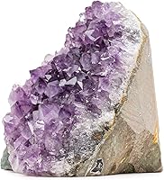 Vista 11 de 6.5 to 8 Lb Amethyst Crystal Geode From Uruguay – 6.5" to 10" Height, Natural Large Amethyst Cluster Rock – Crystals and Healing Stones