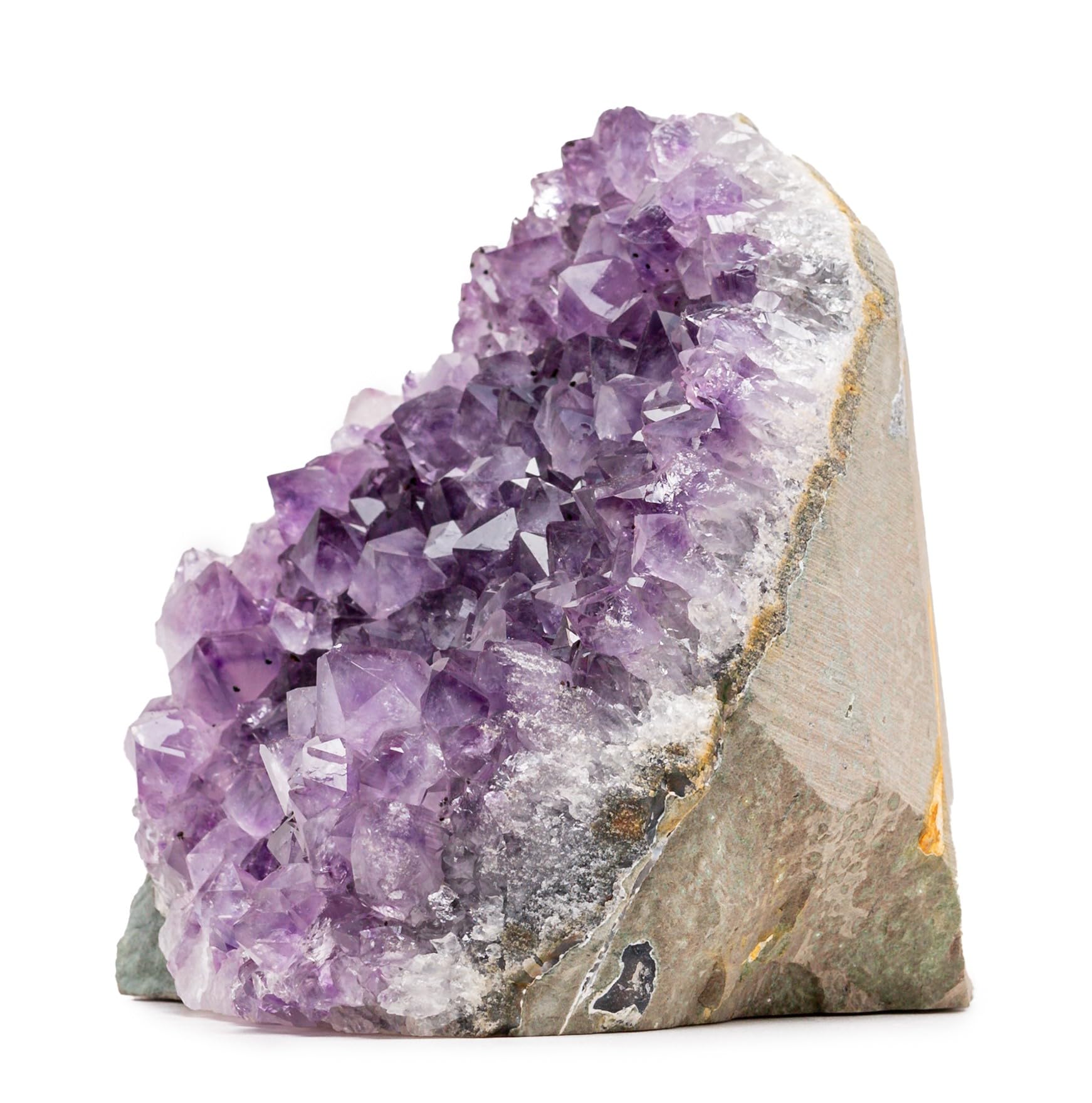 SAMSARI 0.7 to 0.9 kg Amethyst Crystal Geode From Uruguay, 10 to 15 cm Height, Natural Large Amethyst Cluster Rock - Image 2
