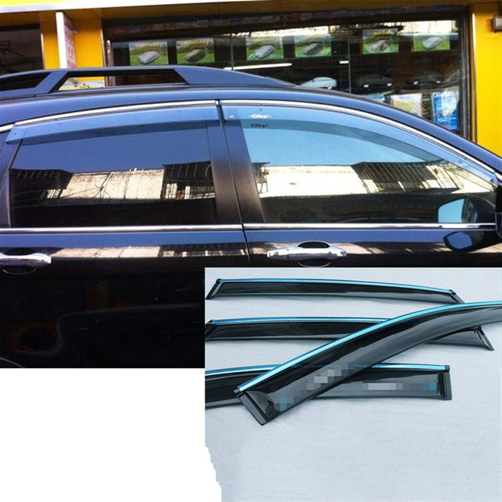 Buy Wind Deflectors For Honda CRV Plastic Window Visor 20072012 Vent