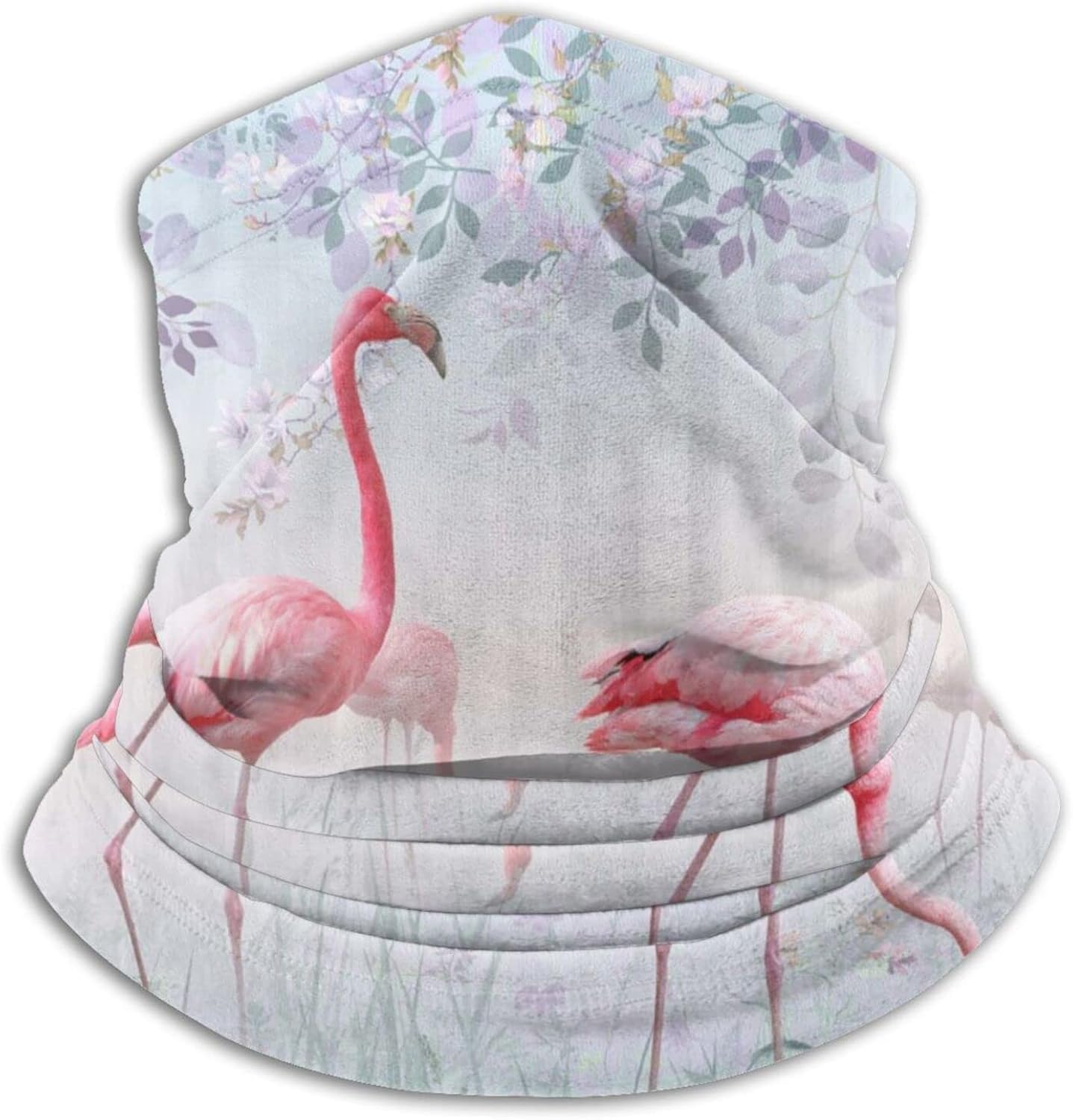 ネックウォーマー 冬 ネックガード フラミンゴ ガーデン 優雅 美しい 防寒 おしゃれ フェイスカバー 柔らかい 暖かい ふわふわ Uvカット 多機能 アウトドア 自転車 男女兼用 日焼け防止 静電気抵抗 個性 調節コード付き Emmiio ネッカチーフ Cafe Du Jardin Com