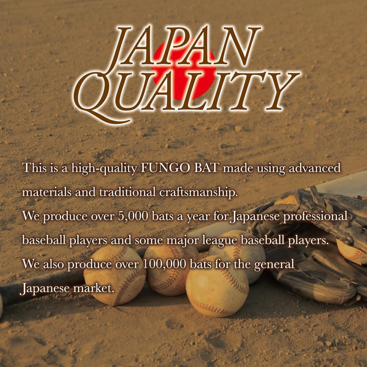Amazon.com : HAKUSOH Spark Fungo Short (Ho/Maple) Baseball