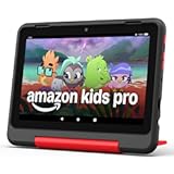 Amazon Fire HD 8 Kids Pro tablet (newest model), ages 6-12. Bright 8" HD screen, includes ad-free content, parental controls, 13-hr battery, slim case for older kids, 32GB, Marvel Avengers