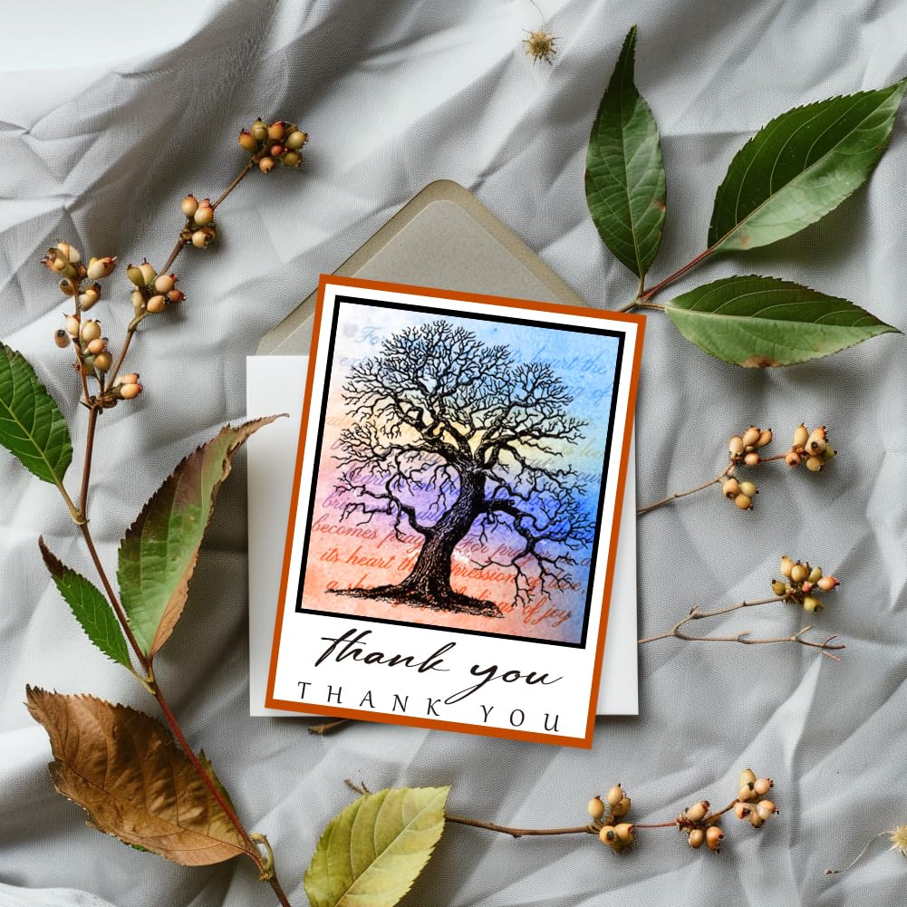 GLOBLELAND Trees Trunk Nature Clear Stamps for Card Making Tree Trunk Clear Silicone Stamp 21x14.8cm Dead Trees Silicone Transparent Seal Stamps for DIY Scrapbooking Journal Album Decor - Image 4