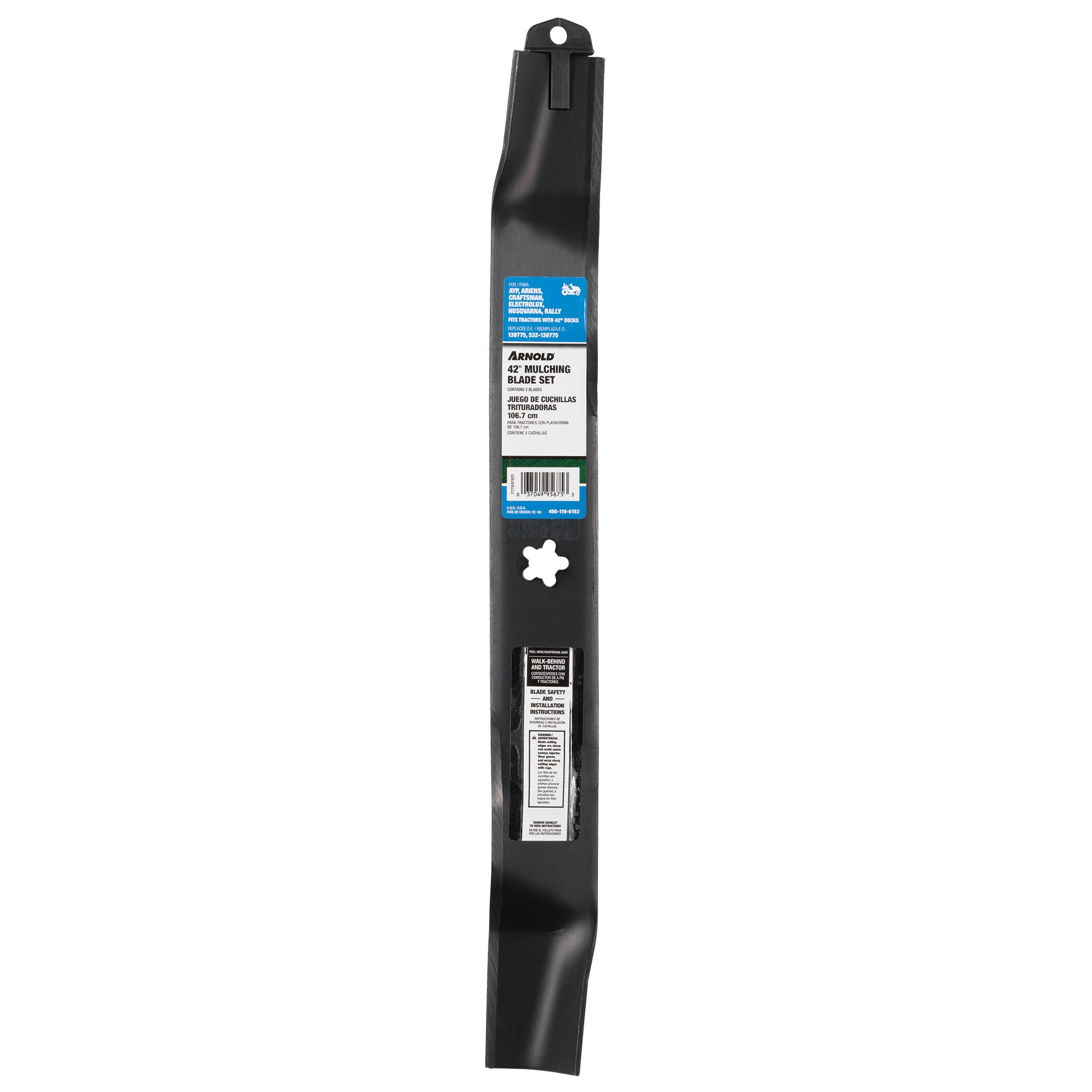 Lame mulching Husqvarna 5 points HOP Rider pour fertiliser votre pelouse