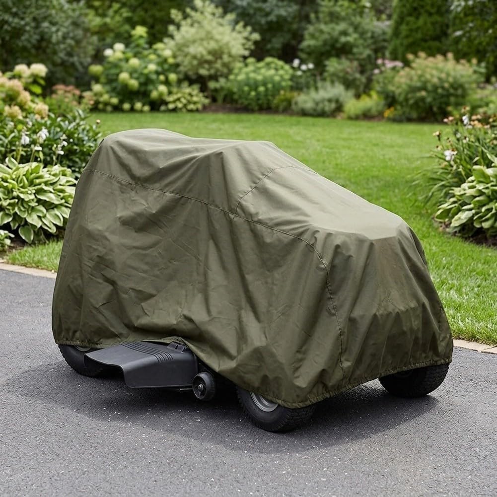 Funda Protectora Exterior Cortacésped Anti-UV(Army Green S (170 * 61 * 117 Cm))