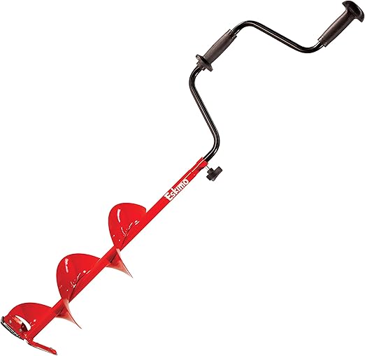 Eskimo HD08 Hand Auger with 8Inch Dual Flat Blades, Ice Augers