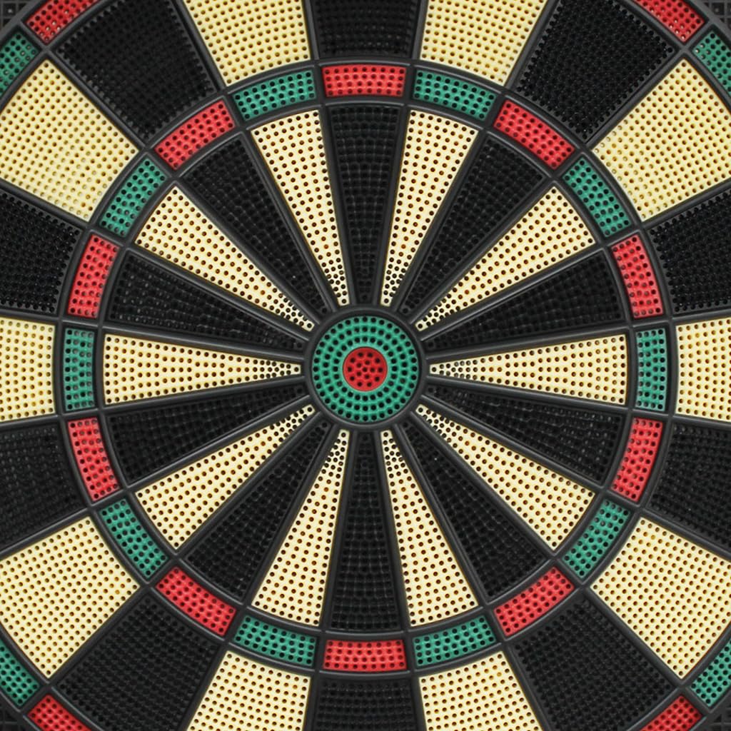 Carromco Bersaglio elettronico RAPTOR-301, bersaglio elettronico per freccette e bersaglio, nero, 44,4 x 39,5 x 2,2 cm